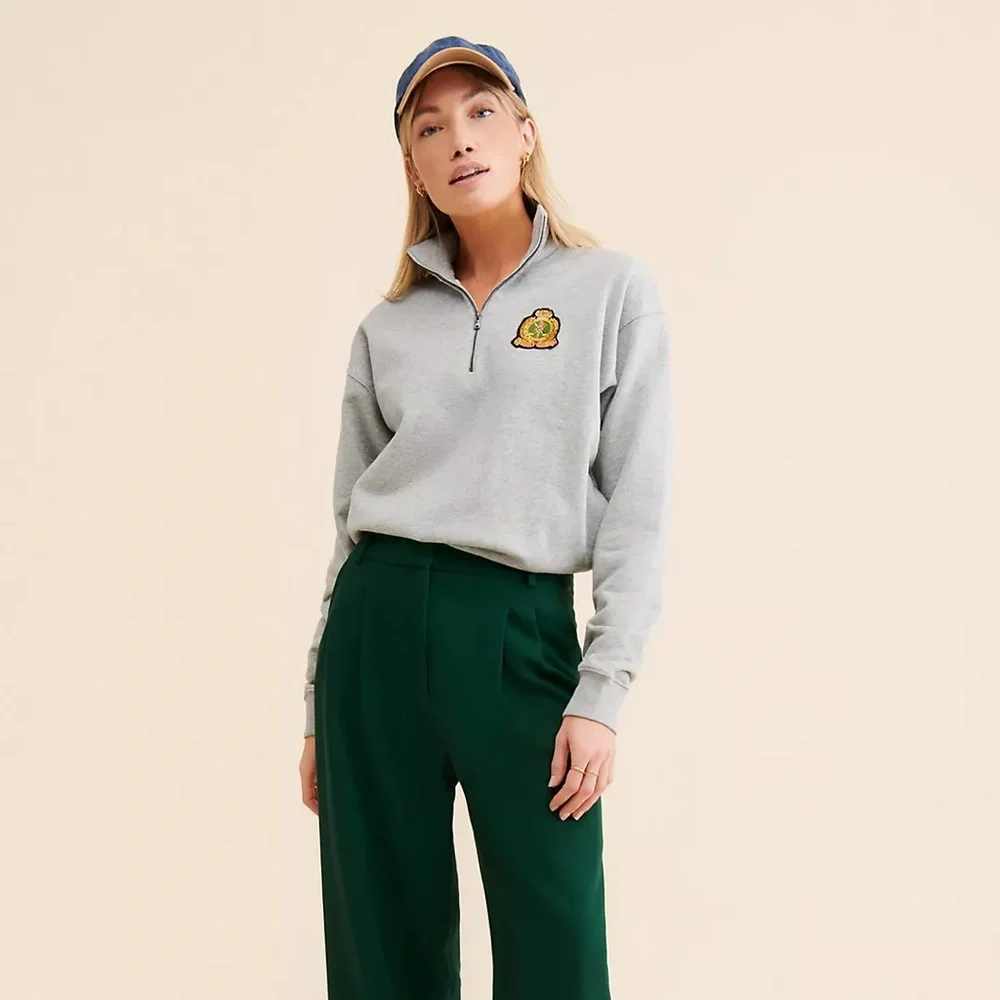 Favorite Daughter Viewpoint Quarter Zip Sweatshirt - Picture 4 of 12